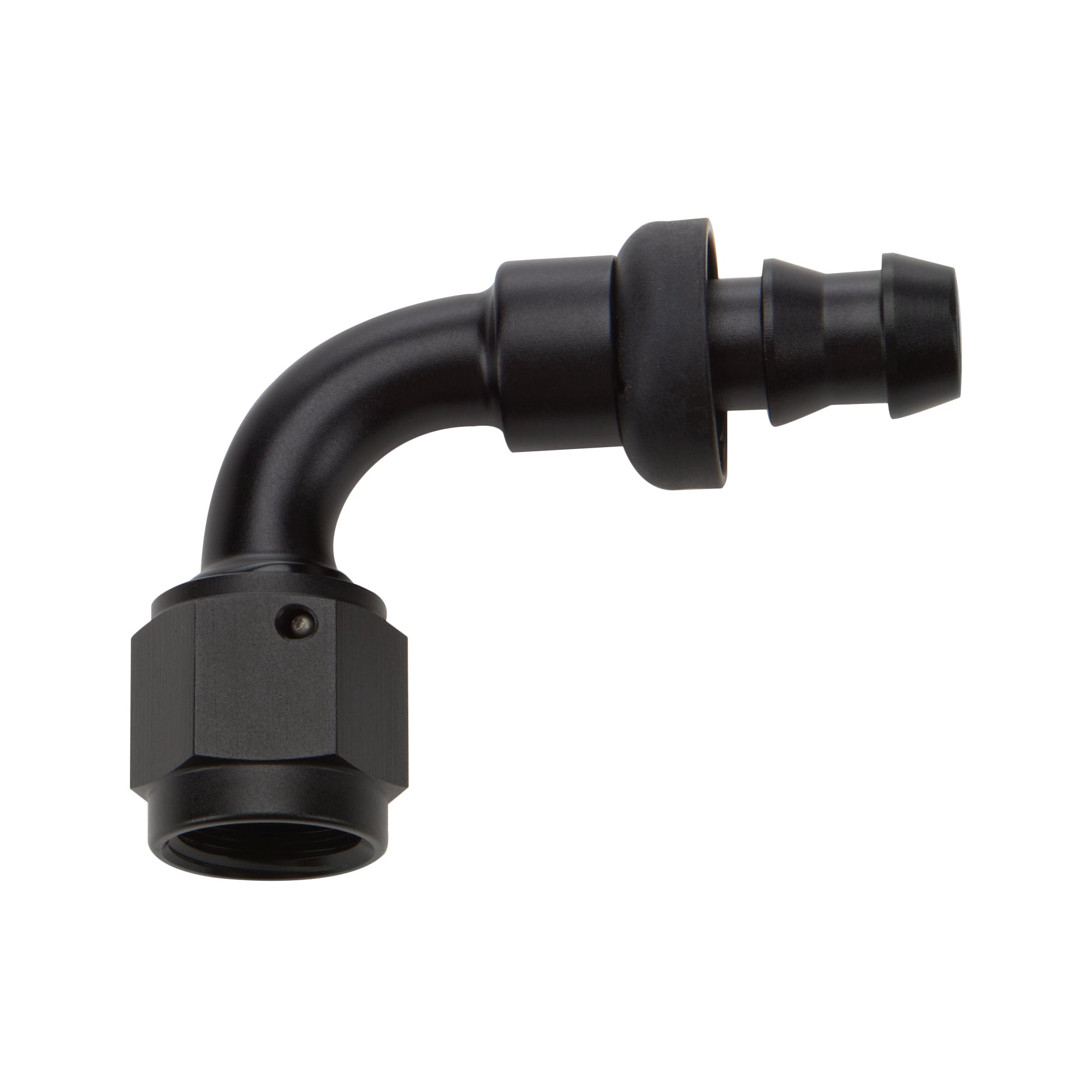 Allstar Performance ALL49456 Pushlock Hose End Black 90 Degree Elbow -16 AN