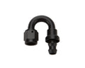 Allstar Performance ALL49482 Pushlock Hose End Black 180 Degree Elbow -6 AN