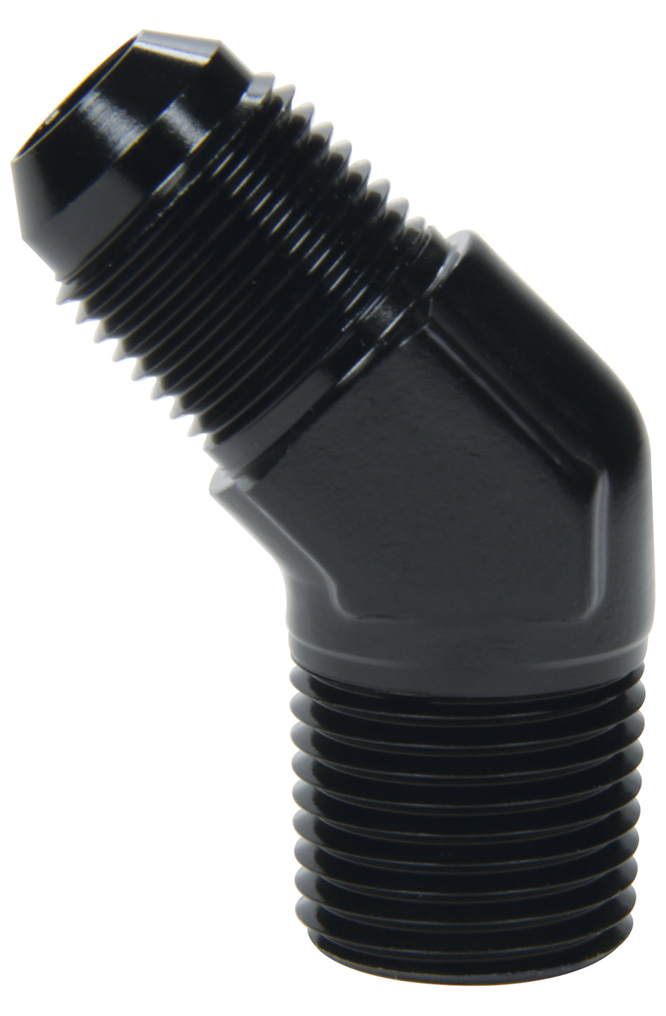 Allstar Performance ALL49548 45-Degree AN to 1/2 Inch NPT Male Adapter