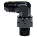 Allstar Performance ALL49585 AN to NPT Swivel 90 Degree Adapter 4AN Male to 1/4 Inch NPT Male