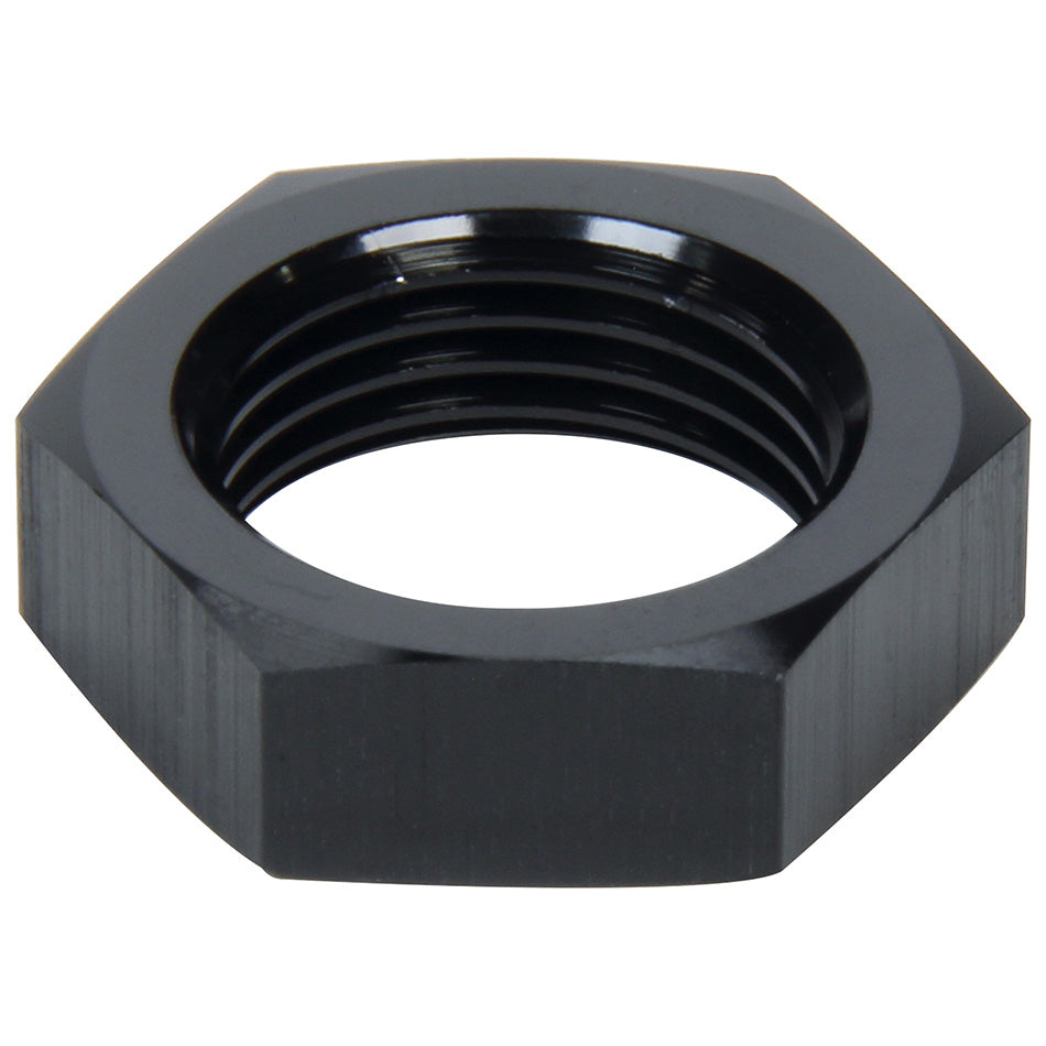 Allstar Performance ALL49607 Bulkhead Nut -20 AN Aluminum Black Anodized