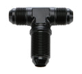 Allstar Performance ALL49633 Bulkhead AN -8 Tee On The Side Aluminum Black Anodized