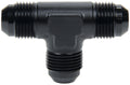 ALLSTAR Performance ALL49642 AN Tee -6 Male Aluminum Black Anodized Fitting