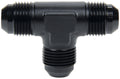 Allstar Performance ALL49643 AN Tee -8 Male Aluminum Black Anodized Fitting