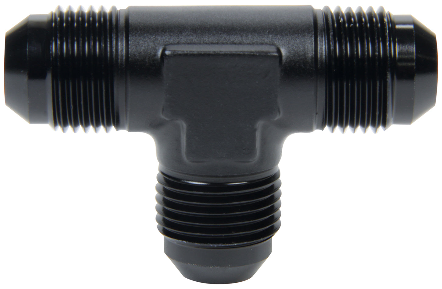 Allstar Performance ALL49643 AN Tee -8 Male Aluminum Black Anodized Fitting