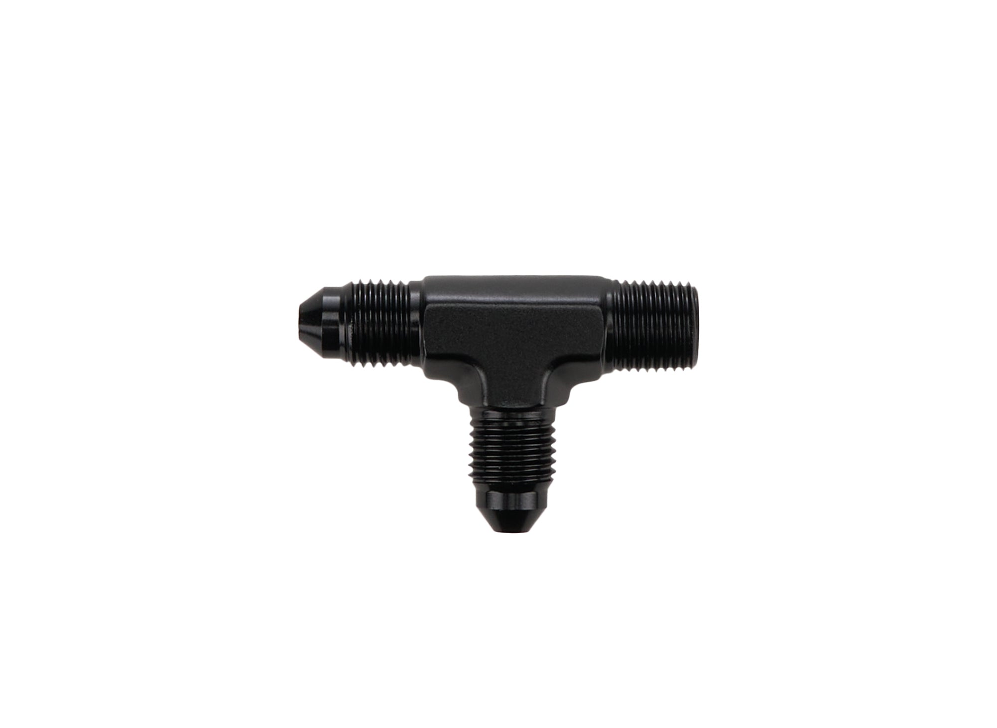 Allstar Performance ALL49661 AN Tee with 1/8 Inch NPT Male and 3 AN Male Fittings