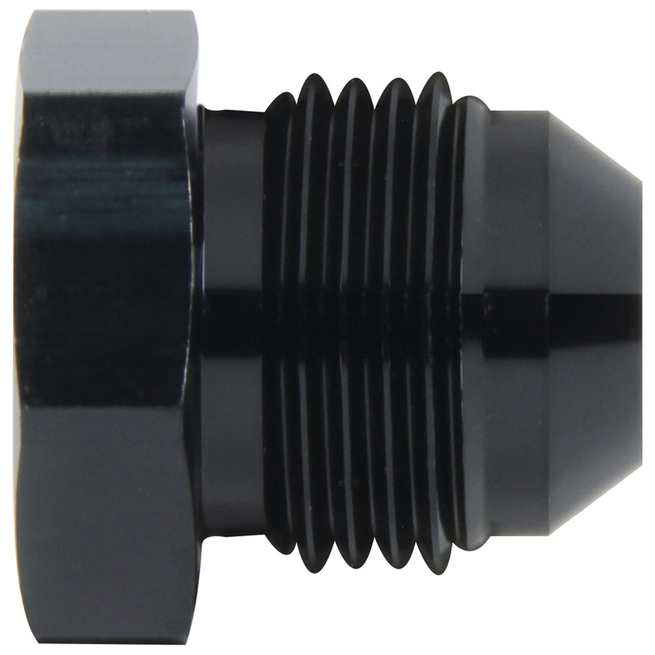 Allstar Performance ALL49680 Aluminum 3AN Plug with Hex Head Black Anodized Finish
