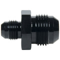 Allstar Performance ALL49733 Reducer AN Male -4 to -10 Aluminum Fitting with Black Anodized Finish