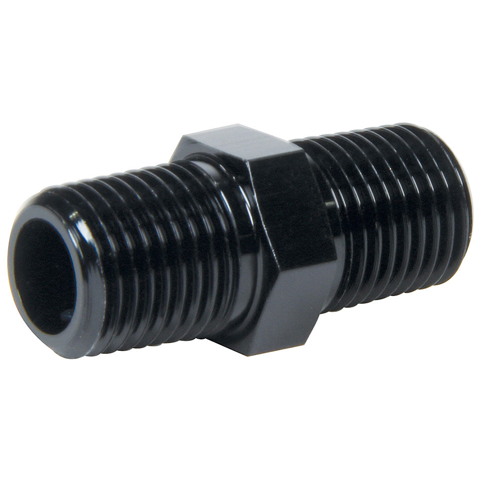 Allstar Performance ALL49780 Male Union Aluminum Adapter 1/8 Inch NPT to 1/8 Inch NPT