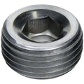 Allstar Performance ALL49813 Allen Plugs NPT 3/8 Inch Steel Pair
