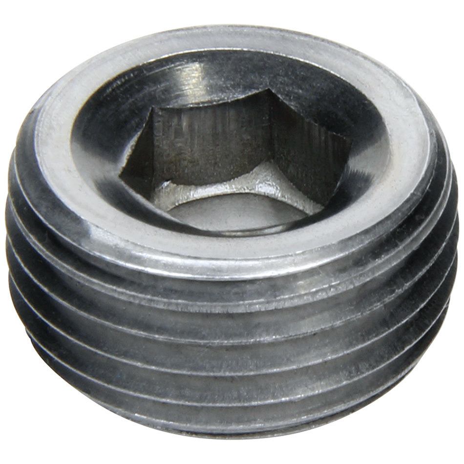 Allstar Performance ALL49813 Allen Plugs NPT 3/8 Inch Steel Pair