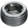 Allstar Performance ALL49814 Allen Plug NPT 1/2 Inch Steel with Zinc Oxide Finish
