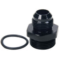 Allstar Performance ALL49833 AN Flare to ORB Adapter 3/4-16 (-8) to -4 Aluminum Black Anodized
