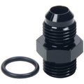 Allstar Performance ALL49842 AN Flare to ORB Adapter 3/4-16 (-8) to -8 Aluminum Black Anodized