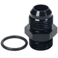 Allstar Performance ALL49848 AN Flare to ORB Adapter 7/8-14 to -10, Aluminum Black Anodized