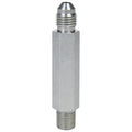 Allstar Performance ALL50004 Adapter Fitting Straight -4 AN Male to 1/8 Inch NPT Male Steel Zinc Oxide