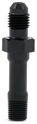 Allstar Performance ALL50005 Oil Pressure Fitting 1/8 NPT to -4 AN Male Aluminum Black Anodized