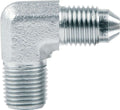 Allstar Performance ALL50018 3AN Male to 1/8 Inch NPT Male 90 Degree Steel Adapter Fitting