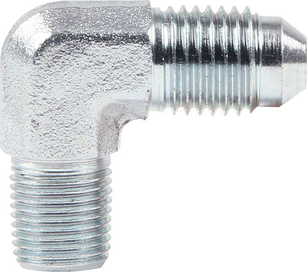 Allstar Performance ALL50019 4AN Male to 1/8 Inch NPT Male 90 Degree Steel Adapter Fitting