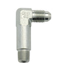 Allstar Performance ALL50021 4AN Male to 1/8 Inch NPT Male 90 Degree Steel Adapter Fitting