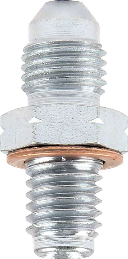 Allstar Performance ALL50036 Steel 4 AN Male to 10 mm x 1.50 Male Adapter Fittings Pair