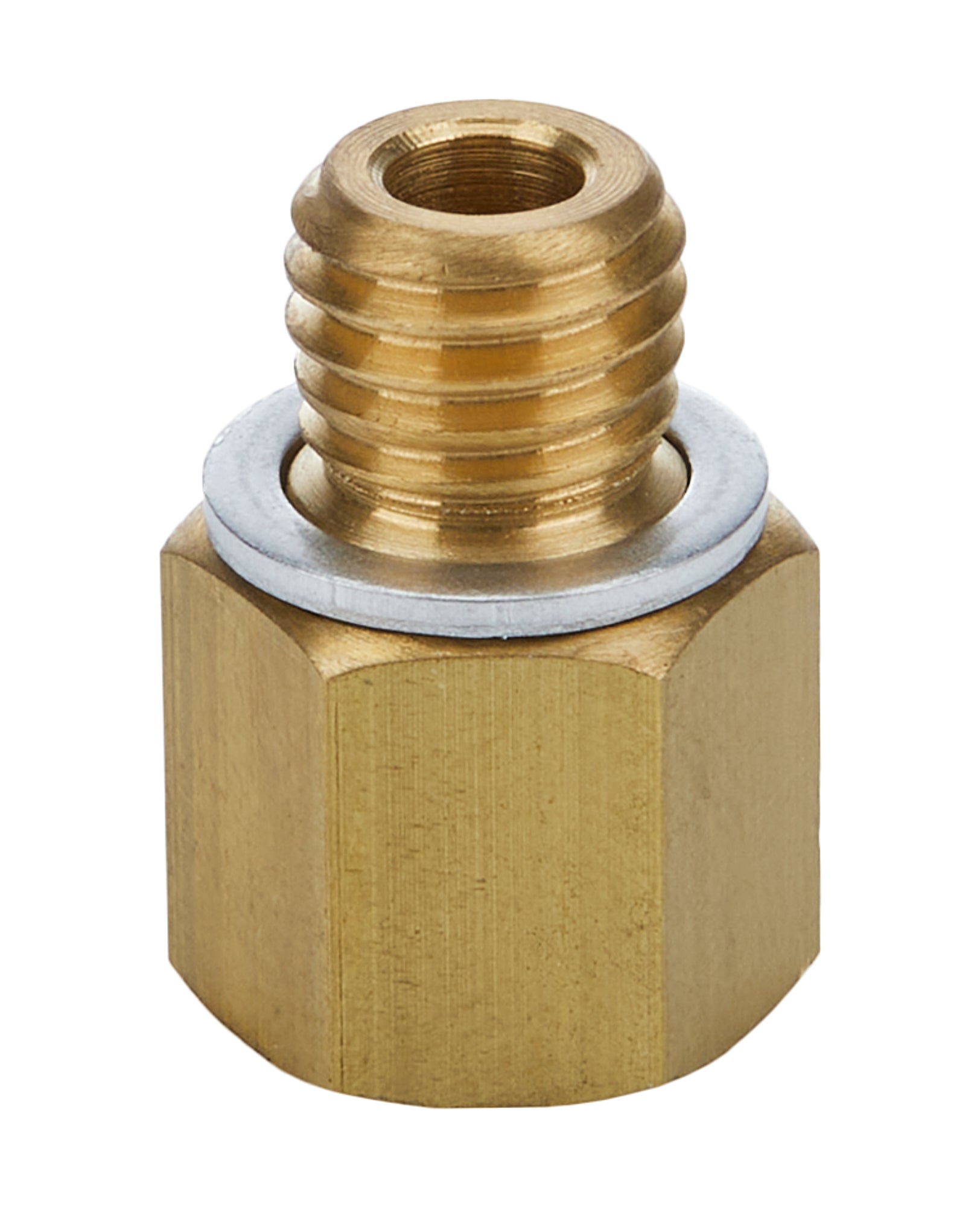Allstar Performance ALL50040 Brass Adapter Fittings 10mm-1.5 to 1/8 NPT Male, Pack of 2