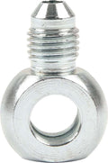 Allstar Performance ALL50061 Banjo Fittings – 4AN Male to 3/8 Inch Banjo Steel with Zinc Oxide Finish, Pair