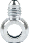 Allstar Performance ALL50063 Banjo Fittings – 4AN Male to 7/16 Inch Banjo Steel Zinc Oxide Pair