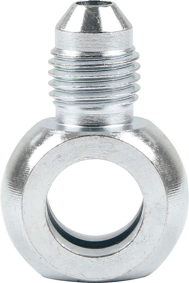 Allstar Performance ALL50063 Banjo Fittings – 4AN Male to 7/16 Inch Banjo Steel Zinc Oxide Pair