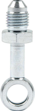 Allstar Performance ALL50066 Steel Banjo Fitting with Extended Adapter, 4 AN Male to 10 mm Banjo, Pair
