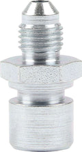Allstar Performance ALL50101 Brake Line Adapter Pair 3/8-24 Inch Inverted Flare Female to 4 AN Male Steel Zinc Oxide