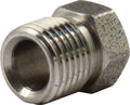 Allstar Performance ALL50117 Stainless Steel Inverted Flare Nut Set for 1/4 Inch Hardline, 7/16-24 Thread, Pack of 10
