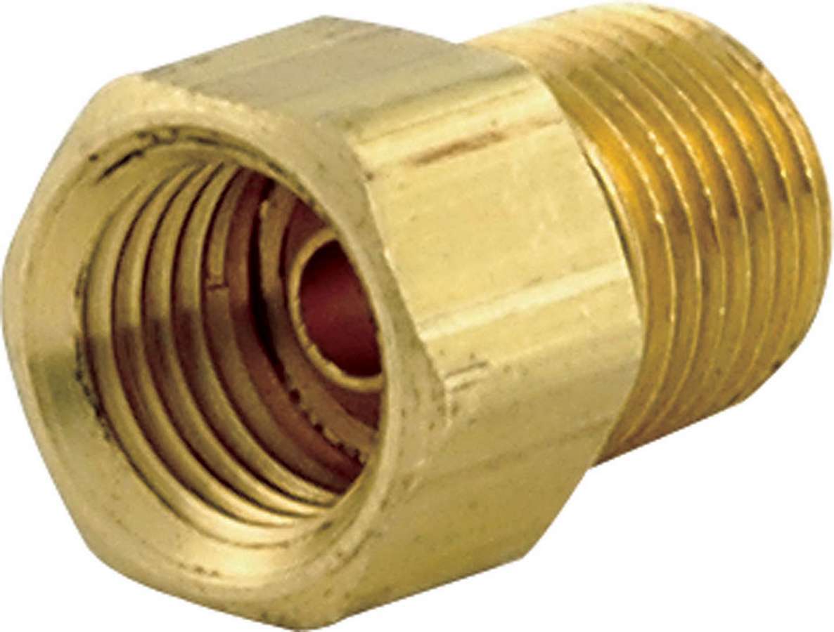 Allstar Performance ALL50120-50 Brass Adapter Fittings 1/8 NPT Male to 3/16 Inch Hardline, Set of 50