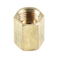 ALLSTAR Performance ALL50130-50 Inverted Flare Union with Dual 3/8-24 Female Fittings for 3/16 Inch Hardline, Pack of 50