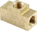 Allstar Performance ALL50136-20 Inverted Flare Tee Fitting for 3/16 Inch Hardline, Brass, Set of 20