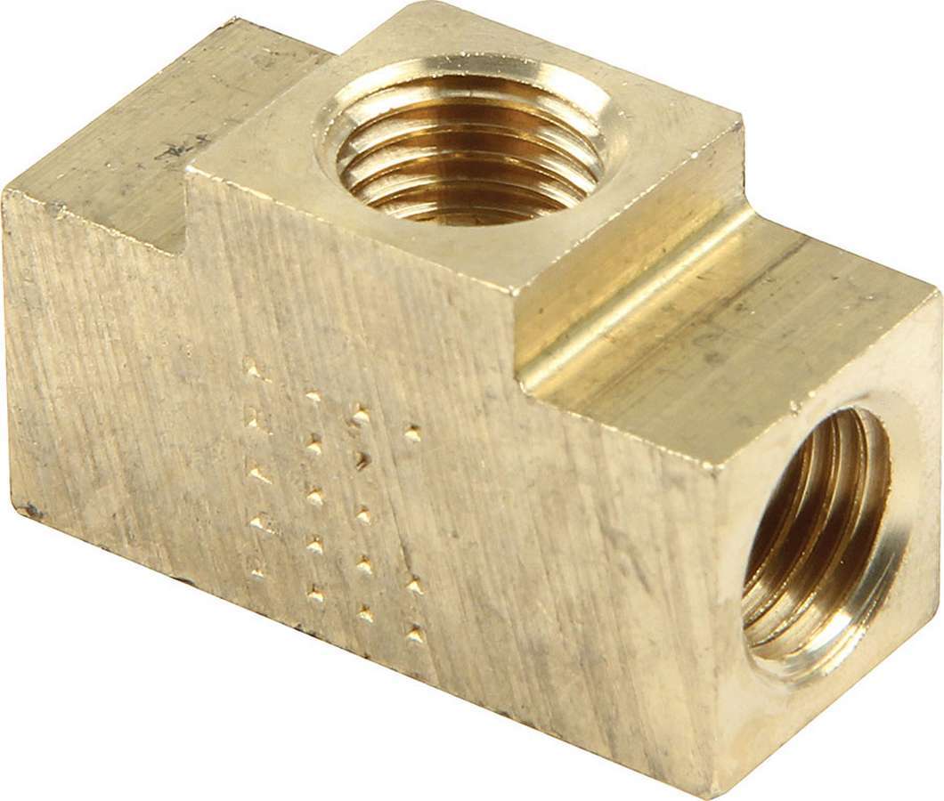 Allstar Performance ALL50136-20 Inverted Flare Tee Fitting for 3/16 Inch Hardline, Brass, Set of 20
