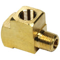 Allstar Performance ALL50138 Brass 1/8 Inch NPT Female to Female to Male Adapter Tee Pair