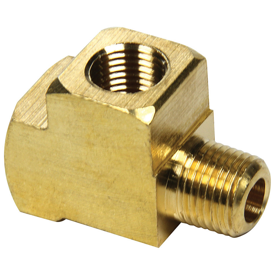 Allstar Performance ALL50138 Brass 1/8 Inch NPT Female to Female to Male Adapter Tee Pair