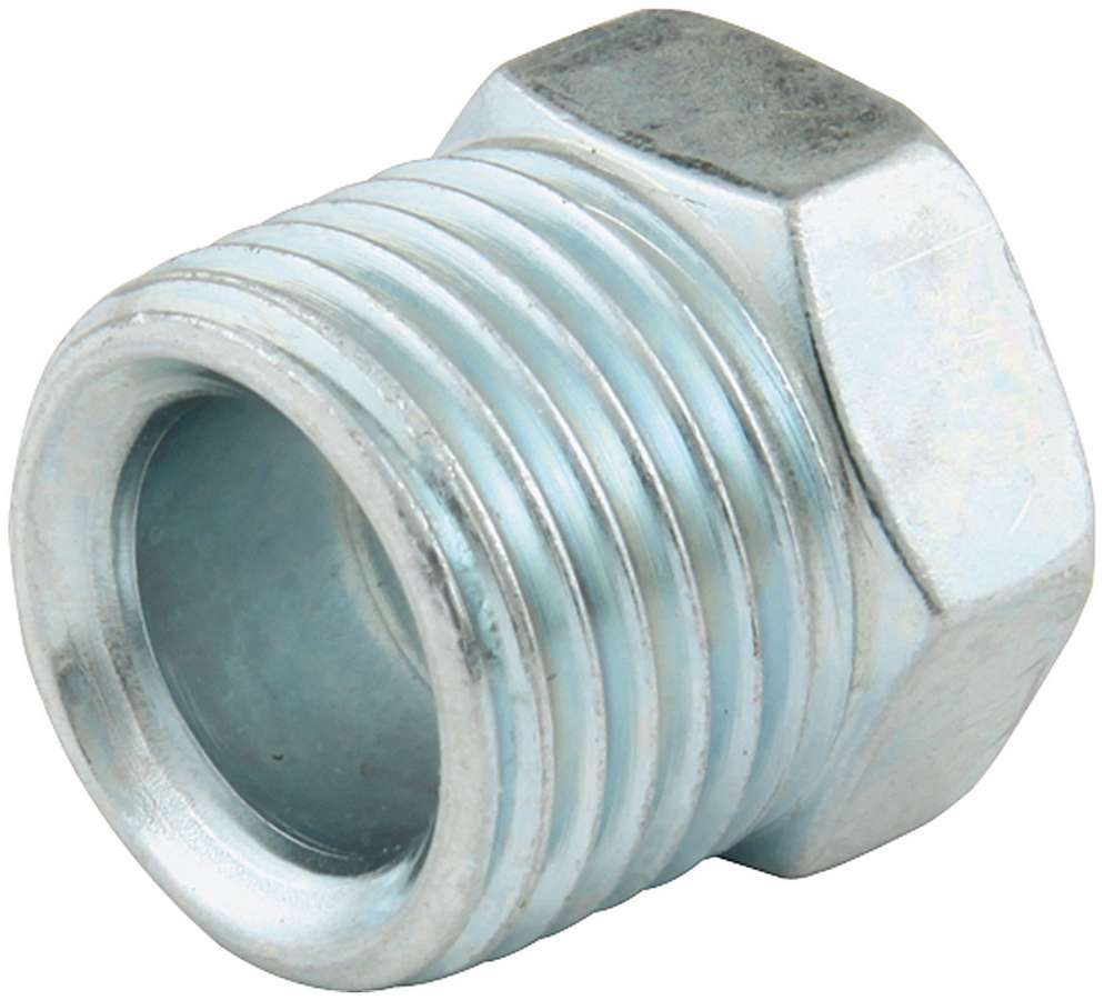 Allstar Performance ALL50142 Inverted Flare Nut Set of 10 for 3/8 Inch Line, 5/8-18 Thread, Steel with Zinc Oxide Finish