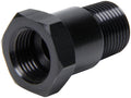 Allstar Performance ALL50203 Temp Gauge Adapter 3/8 Inch NPT Male to 5/8-18 Inch Female Aluminum Black Anodized