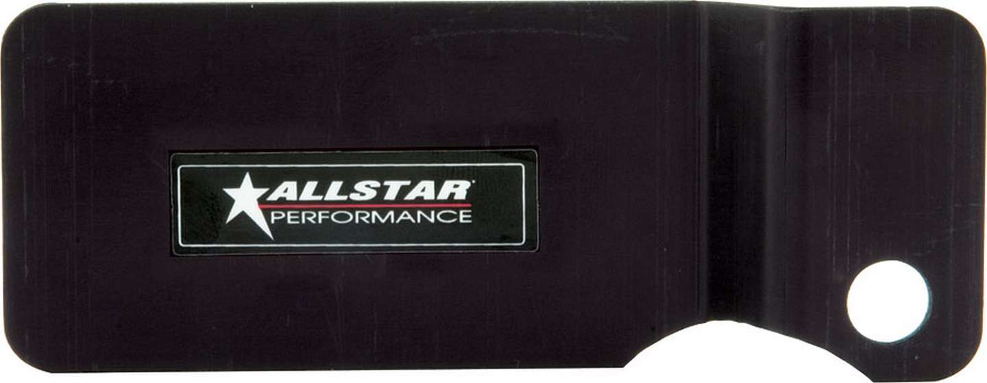 Allstar Performance ALL50250 Brake Line Deflector for Driver Side, Aluminum, Black Anodized