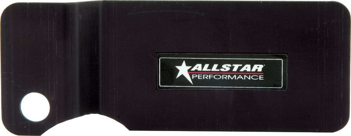 Allstar Performance ALL50251 Passenger Side Brake Line Deflector Aluminum Black Anodized