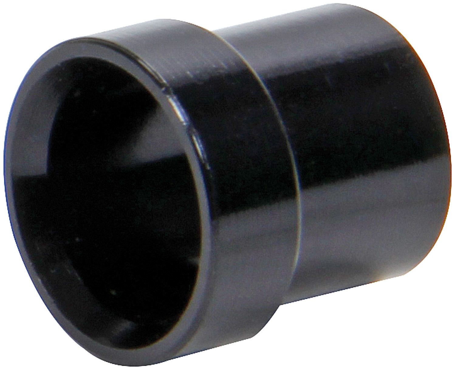 Allstar Performance ALL50332 Aluminum Tube Sleeves for 6AN Fittings, 3/8 Inch Diameter, Black Anodized, Pair