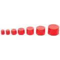 Allstar Performance ALL50800 Plastic Dust Cap Kit for 3AN and 16AN Fittings, Red