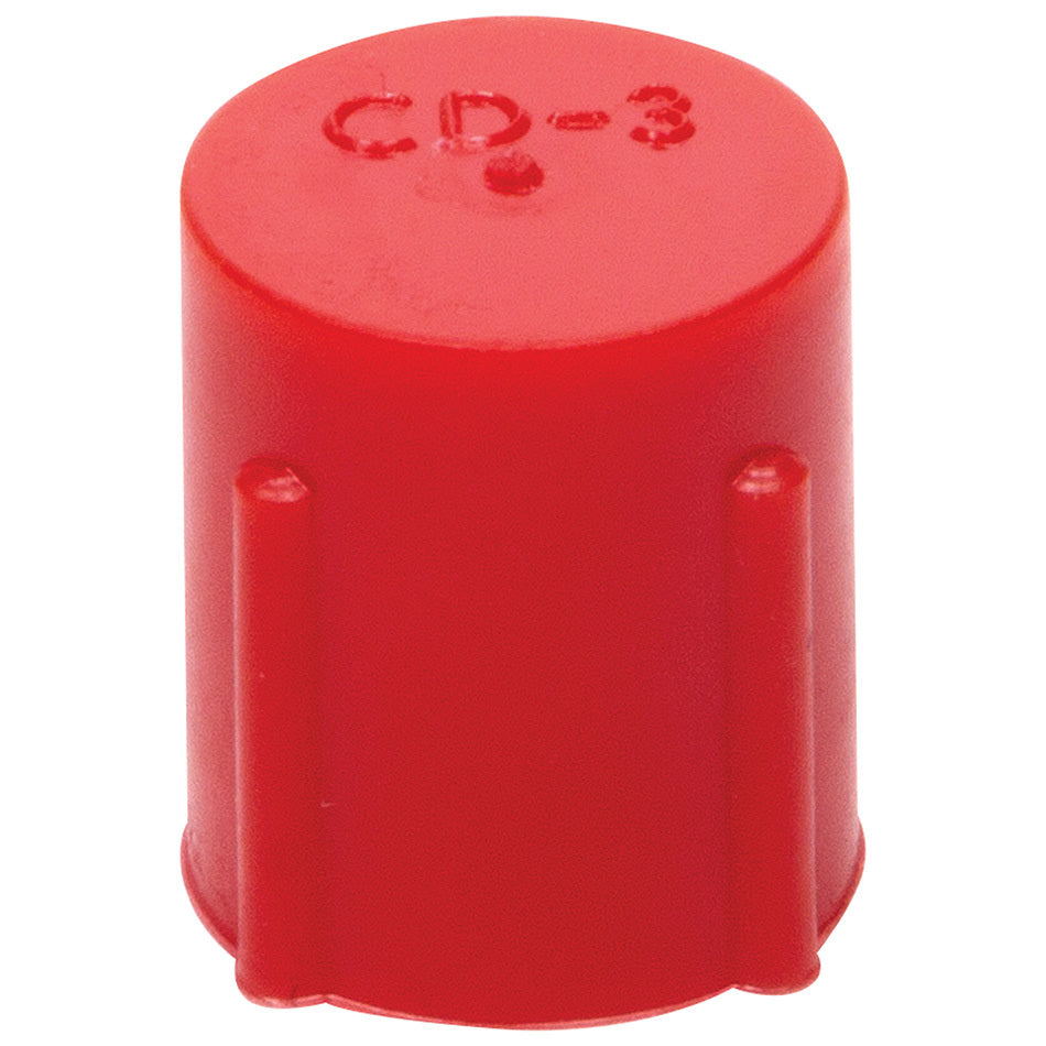 Allstar Performance ALL50801 - 3 AN Plastic Dust Caps, Red, Set of 20