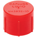 Allstar Performance ALL50805 -10 AN Plastic Dust Caps Red Set of 10