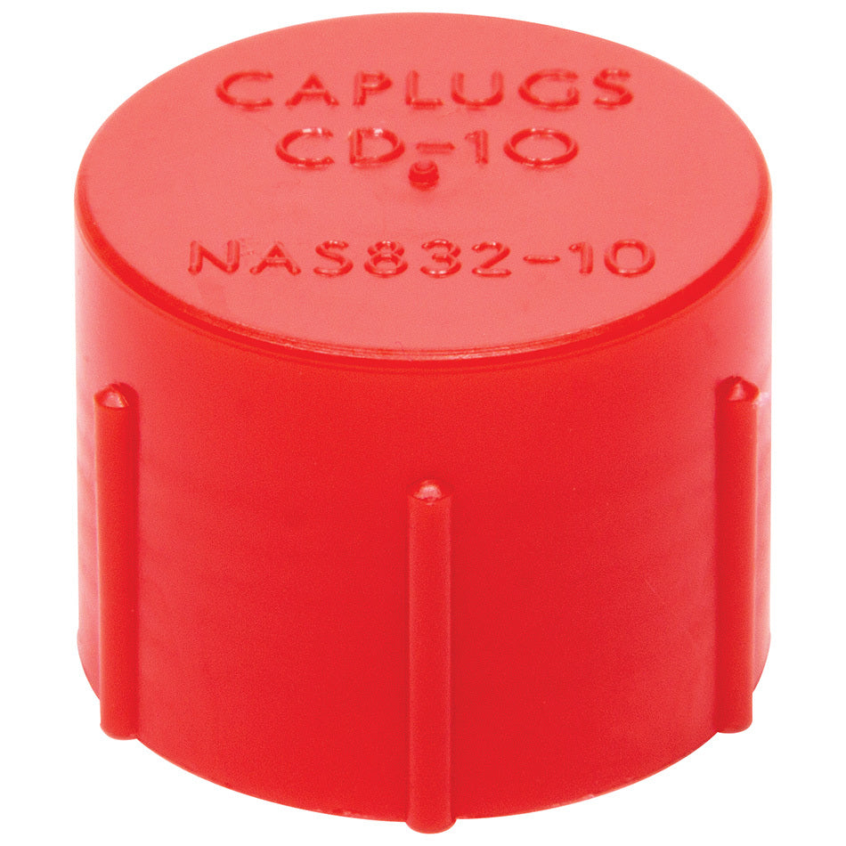 Allstar Performance ALL50805 -10 AN Plastic Dust Caps Red Set of 10