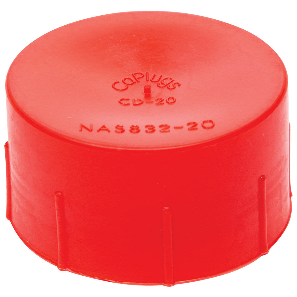 Allstar Performance ALL50808 20 AN Plastic Dust Cap Set of 5 in Red