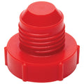 Allstar Performance ALL50813 -6 AN Plastic Dust Plugs Set of 20, Red