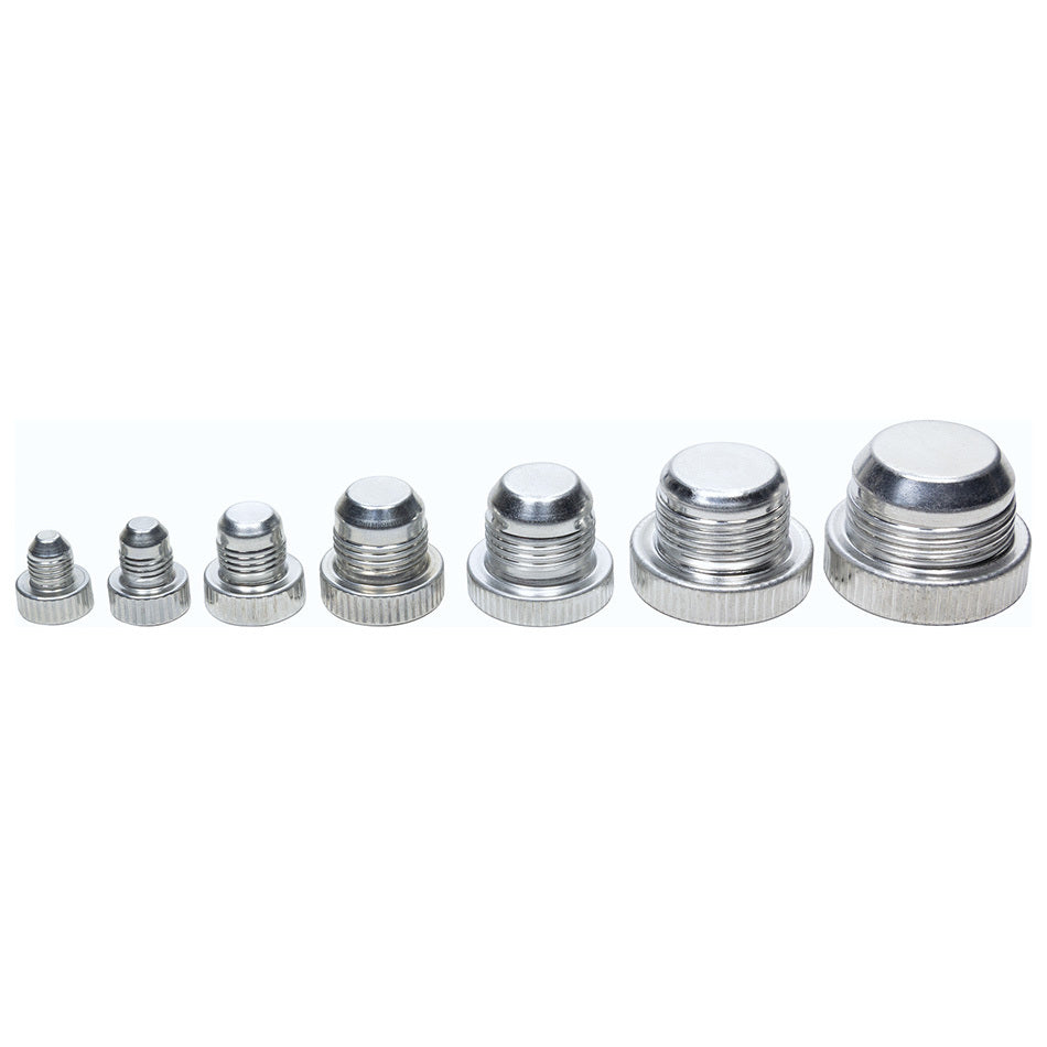 Allstar Performance ALL50830 Aluminum Dust Plug Kit for 3AN-16 Fittings